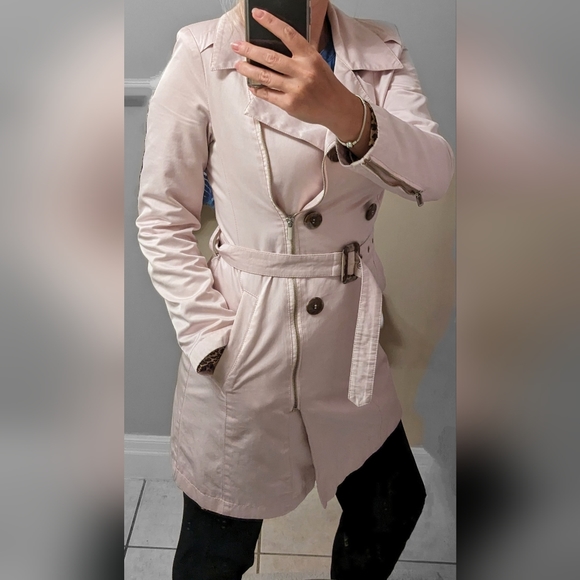 Light pink trench coat - Picture 4 of 5